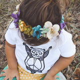 Inner Peace Panda Kids Tee Shirt, Children's Yoga Clothes
