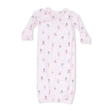 Petite Ballet - Kimono Gown & Ruffle Knotted Hat