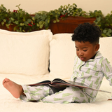 Christmas 2025 Pajamas- Blue Christmas Tree- Button Down