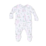 Pretty Golf - 2 Way Ruffle Back Zipper Footie