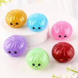 12PCS - Steamed Bao Bun Dumpling Squeeze Squishy Stress Relief Toy
