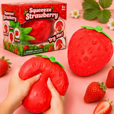 4.75" Jumbo Strawberry Squishy Fidget Toy Stress Relief
