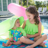 Girls Neon Jelly Time Flounce Bikini 2-Piece Swimsuit with Signature Rear Ruffles