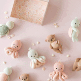 Baby octopus (soft coral pink)