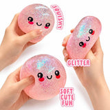 12PCS - Mystery Squishy Glitter Dumpling Stress Relief Toy