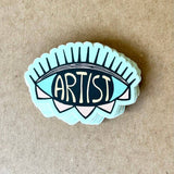 Artist Eye Decorative Stickers, Boho Stickers