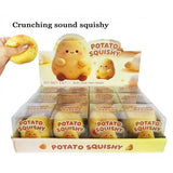 12PCS - ASMR Crunchy Potato Crunching Sound Squeeze Squishy Stress Relief Toy