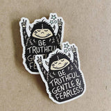 Euphoric Yeti Decorative Stickers