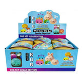 12PCS - Glitter Bear Mystery Squishy Dumpling Stress Relief Squishy Toy