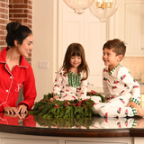 Christmas 2025 Kids Pajamas- Christmas Tractors- Buttflap