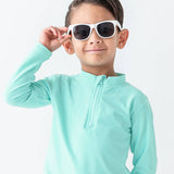 Kids White Sunglasses