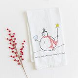Christmas Wishes Tea Towel
