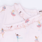 Petite Ballet - Kimono Gown & Ruffle Knotted Hat