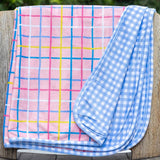 Swim Towel - Dreamscape Plaid
