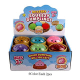 12PCS - Steamed Bao Bun Dumpling Squeeze Squishy Stress Relief Toy