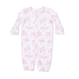 Puppy Toile Pink - Convertible Gown