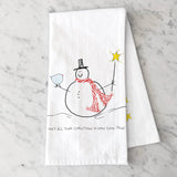 Christmas Wishes Tea Towel