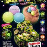 Glow in the Dark Sticky .