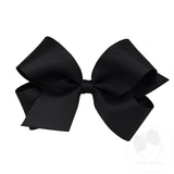 King Classic Grosgrain Hair Bow (Plain Wrap)