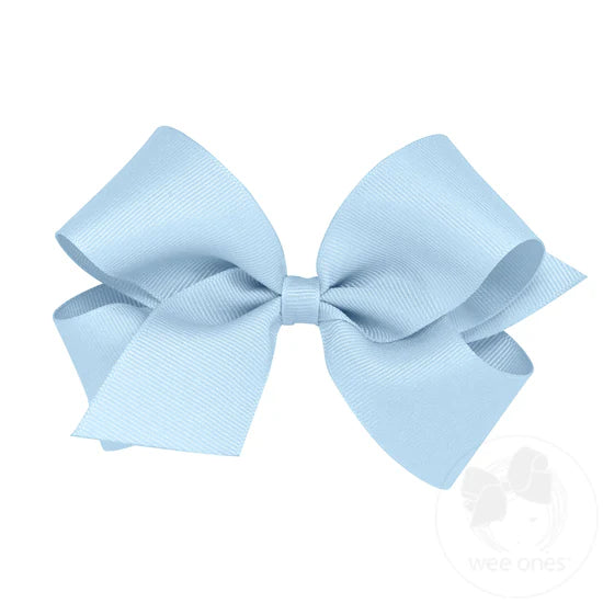 King Classic Grosgrain Hair Bow (Plain Wrap)