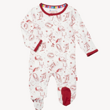 White Game Day Onsie