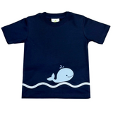 Whale Blue Tee
