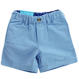 Light Blue Twill Shorts