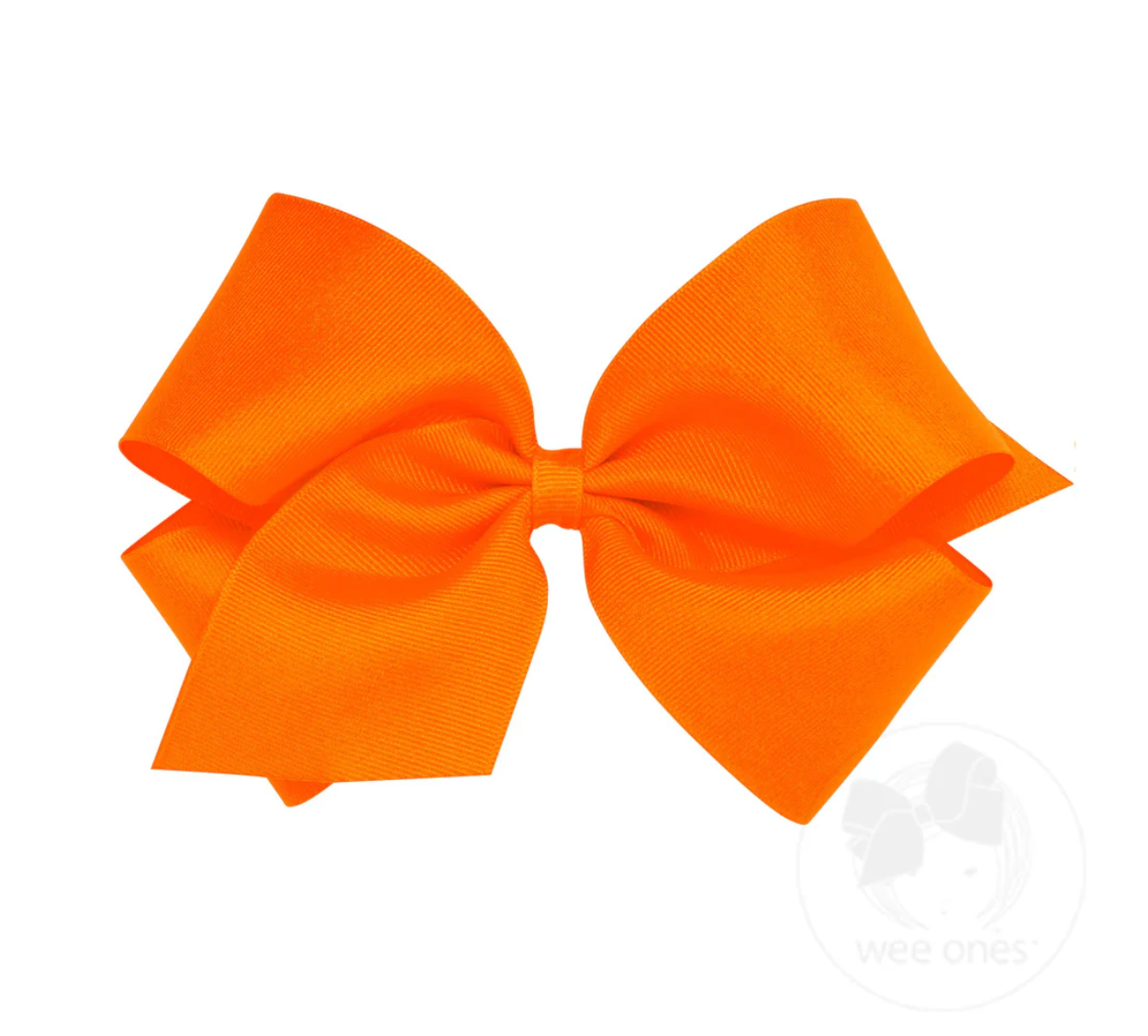 King Classic Grosgrain Hair Bow (Plain Wrap)