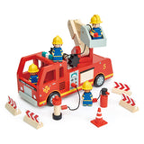 Tender Leaf Toys- fire engine