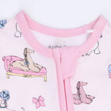Fancy Hounds with Bows - Convertible Romper