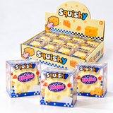 Vaseline Cheese Cube Squishy Toy – Coconut Oil Filled, Boxed