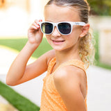 Kids White Sunglasses