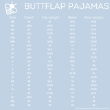 Baby Ruffle Buttflap Pajamas - Pink Christmas Tree Holiday Lounge