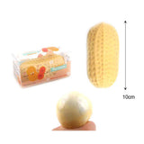 12PCS - ASMR Crunchy Peanut Squeeze Squishy Stress Relief Toy