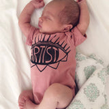 Artist Eye Baby Bodysuit, Boho baby outfit