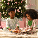 Girls Pink Christmas Tree- Ruffle