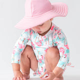 Girls Pink Swim Hat