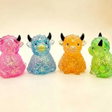 Glitter Maltose Cow Squishy Sensory Fidget Toy