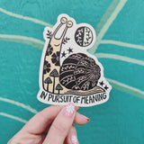 Serenity Snail Decorative Stickers, Waterproof Sticker