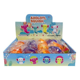 12PCS - Axolotl Squeeze Squishy Stress Relief Toy